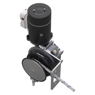 Maxi 44 windlass, 1500W 24V, starboard