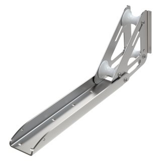 Anchor roller - pivoting, 500mm