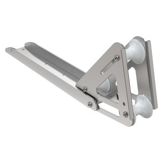 Anchor roller - pivoting, 500mm