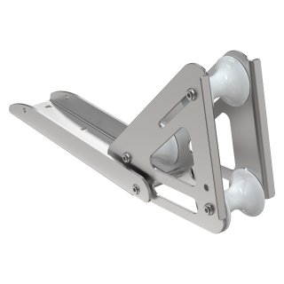 Anchor roller - pivoting, 350mm