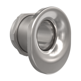 Skrovgenomföring lina med mutter Midi/Maxi