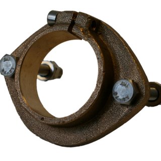 Clamp attachment for stern tubes, shaft Ø35mm