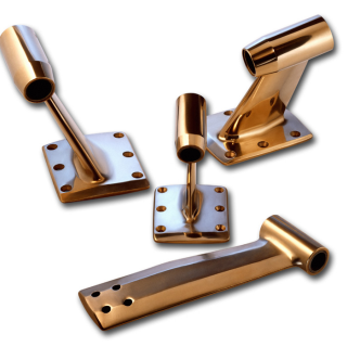 Propeller shaft bracket Ø25mm, bronze