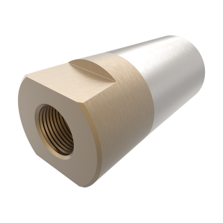 Propeller nut with zinc for shaft Ø25mm