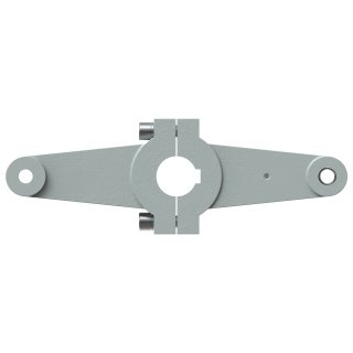 Rudder tiller arm shaft Ø50mm bolt Ø16mm, dual